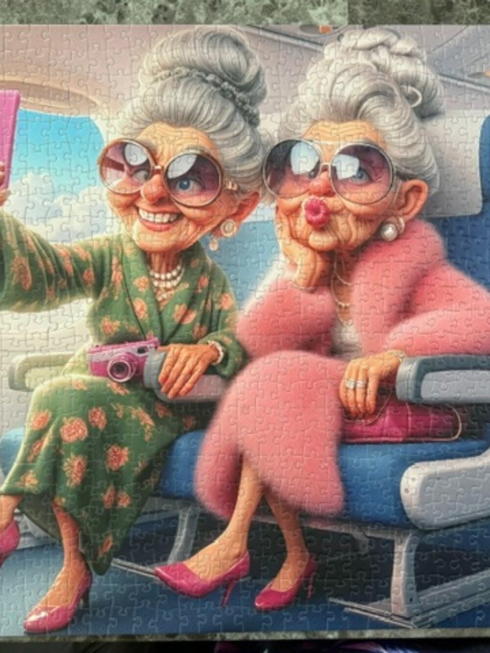Tucocoo 1000 Piece Puzzle Old Friends Traveling